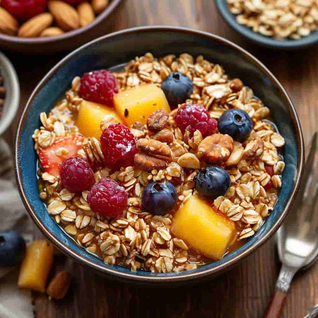تصویر 2 از فروش گرانولا رژیمی خانگی + قیمت خرید به صرفه